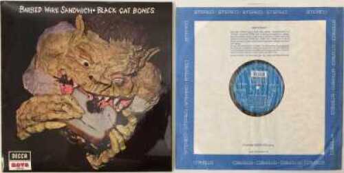 BLACK CAT BONES - BARBED WIRE SANDWICH LP (ORIGINAL UK STEREO COPY - SDN 15)