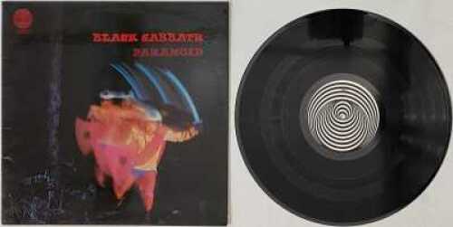 BLACK SABBATH - PARANOID LP (UK REPRESS - SMALL SWIRL LABELS - VERTIGO - 6360 011)