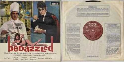 DUDLEY MOORE - BEDAZZLED LP (UK MONO ORIGINAL - DECCA - LK 4923)