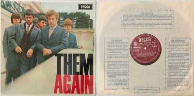 THEM - THEM AGAIN LP (UK MONO ORIGINAL - DECCA - LK.4751)