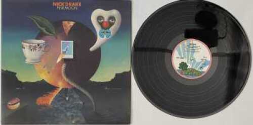 NICK DRAKE - PINK MOON LP (ORIGINAL UK COPY - ISLAND ILPS 9184)