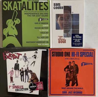 REGGAE/SKA/SOUL - 7"/CD BOX SETS