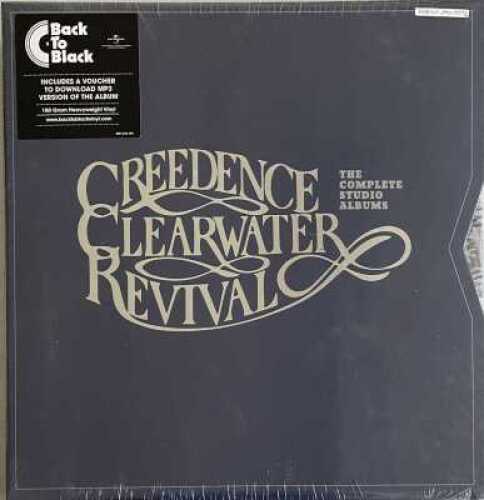 CREEDENCE CLEARWATER REVIVAL - THE COMPLETE STUDIO ALBUMS (7 x LP BOX SET - FANTASY/BACK TO BLACK)