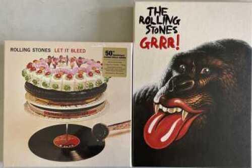 THE ROLLING STONES - LET IT BLEED/GRRR! - LP/CD/7" BOX SETS