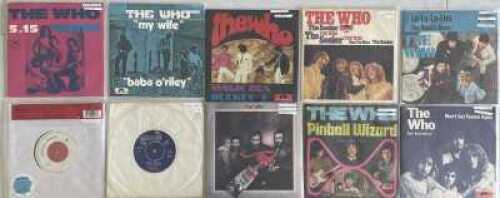 THE WHO - 7"/EP COLLECTION (INCLUDING EUROPEAN RELEASES)