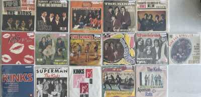 THE KINKS - EP/PICTURE SLEEVE 7" COLLECTION