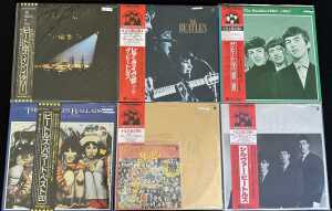 THE BEATLES - JAPANESE PRESSING LPs