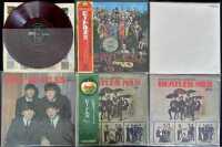 THE BEATLES - JAPANESE PRESSING LP RARITIES (MAINLY RED VINYL)