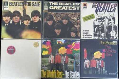 THE BEATLES - GERMAN PRESSING LPs