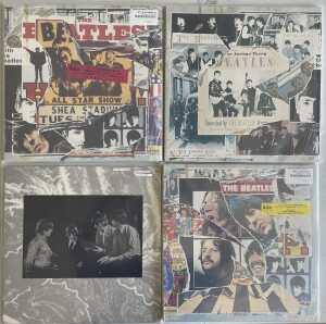 THE BEATLES - ANTHOLOGY SERIES LPs (INC. PROMO SAMPLER - ORIGINAL 1990s PRESSINGS)