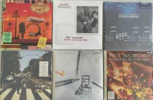 PAUL MCCARTNEY - CONTEMPORARY PRESSING/TITLE LPs