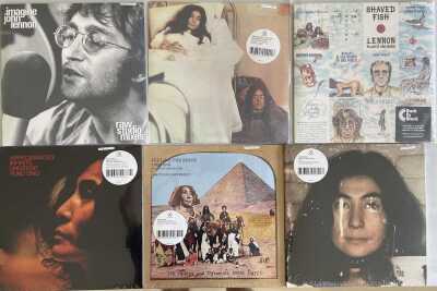 JOHN LENNON/YOKO ONO - CONTEMPORARY PRESSING LPs