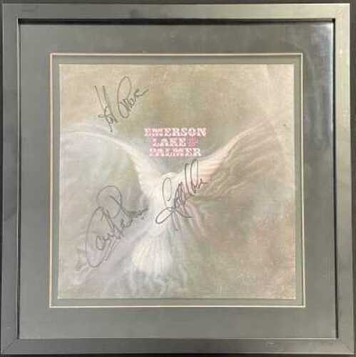 EMERSON, LAKE & PALMER - FULLY SIGNED LP.