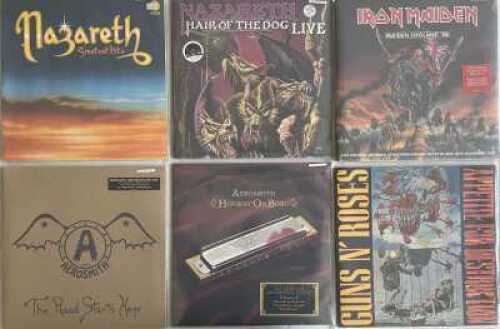 METAL/HEAVY ROCK - LPs