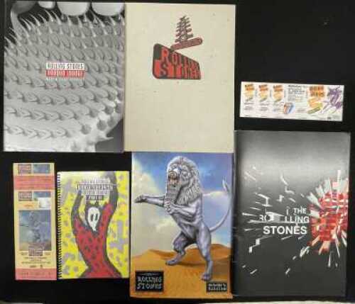 THE ROLLING STONES - 1990S/00S PROGRAMMES, TICKETS AND TOUR MEMORABILIA. CK