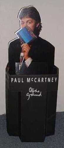 THE BEATLES - PAUL MCCARTNEY - ORIGINAL 1993 UNUSED 'OFF THE GROUND' SHOP DISPLAY.