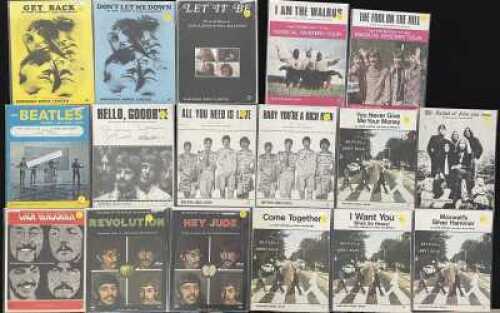 THE BEATLES - SONGBOOKS AND SHEET MUSIC.