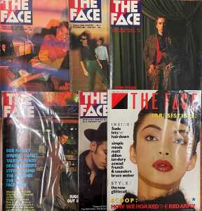 THE FACE MAGAZINE - 1980 - 1987 COLLECTION.