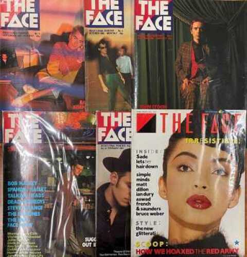 THE FACE MAGAZINE - 1980 - 1987 COLLECTION.