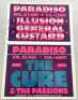 THE CURE PARADISO AMSTERDAM CONCERT POSTER FROM MAY 23RD 1980