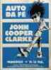 PUNK INTEREST - ORIGINAL JOHN COOPER CLARKE 1981 AMSTERDAM PARADISO POSTER.