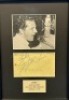 JERRY LEE LEWIS / HERBIE HANCOCK - SIGNED PAGE.