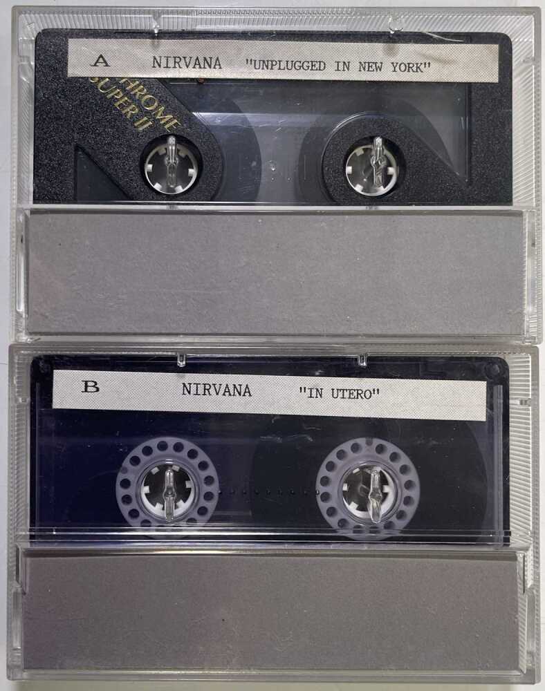 Nirvana Cassette Mix T-shirt Lithium Come As You Are Nirvana Cassette Mix T-shirt Lithium Come As You Are
