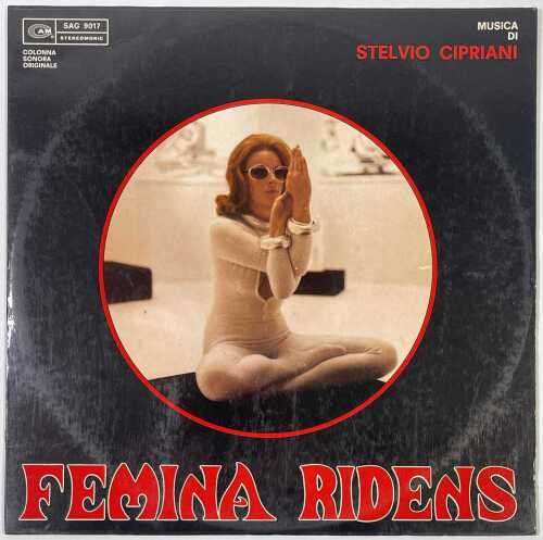 STELVIO CIPRIANI - FEMINA RIDENS ITALIAN LP - RARE & ORIGINAL JAZZ FUNK SOUNDTRACK