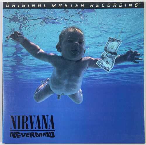 NIRVANA - NEVERMIND LP (LIMITED EDITION 1996 MFSL PRESSING - MFSL 1-258)