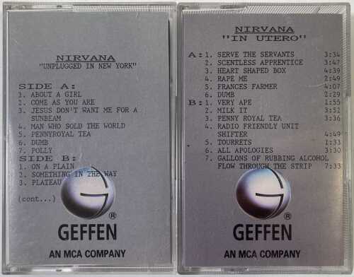 NIRVANA - PROMO CASSETTE RARITIES PACK