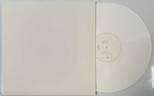 PRINCE - THE BLACK ALBUM - RARE US PROMO LIMITED EDITION WHITE COLOURED VINYL.