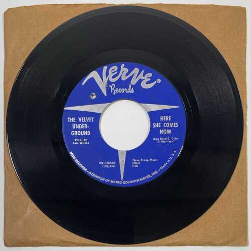 THE VELVET UNDERGROUND - WHITE LIGHT WHITE HEAT - VERVE STOCK 7" SINGLE.