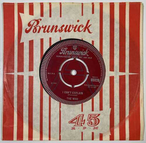 THE WHO - MY GENERATION UK DEMO FOR 'I CAN'T EXPLAIN'