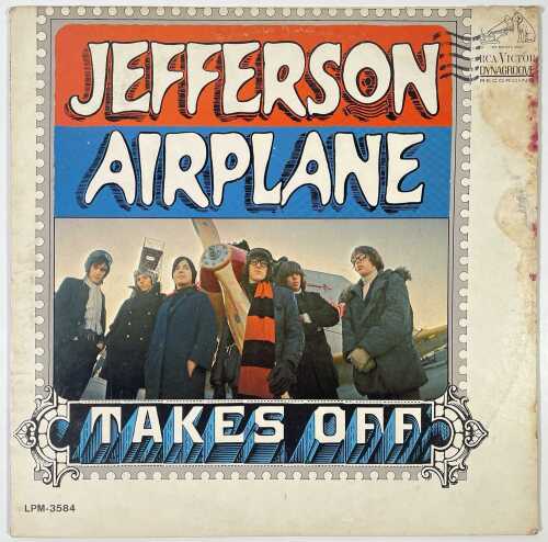 JEFFERSON AIRPLANE - TAKES OFF - SCARCE US MONO ORIGINAL 1ST - 12 TRACKS UNCENSORED - LPM-3584