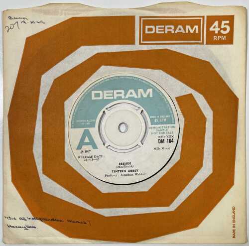 TINTERN ABBEY - BEESIDE C/W VACUUM CLEANER - UK DEMO ON DERAM (DM164)
