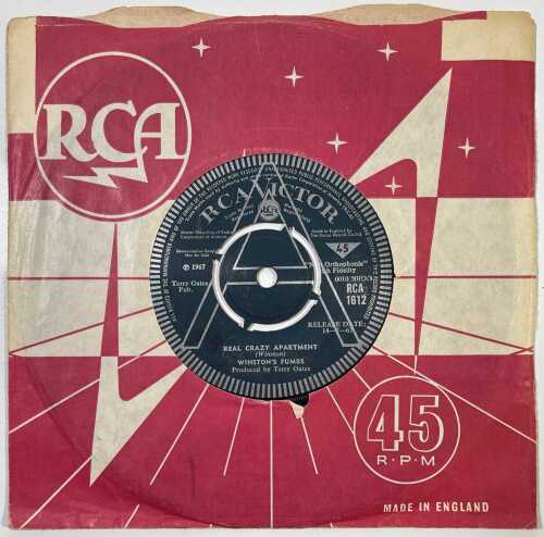 WINSTON'S FUMBS - REAL CRAZY APARTMENT - UK DEMO ON RCA VICTOR (RCA 1612)