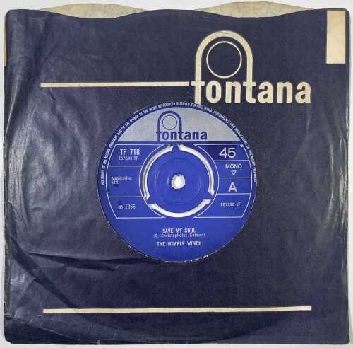 THE WIMPLE WINCH - SAVE MY SOUL - UK FONTANA TF718