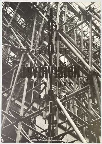 JOY DIVISION - ORIGINAL IDEAL FOR LIVING POSTER.