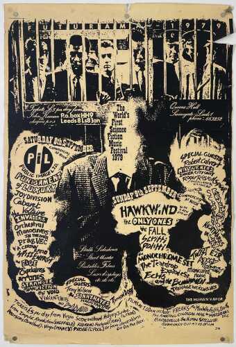 JOY DIVISION - FUTURAMA FESTIVAL POSTER.