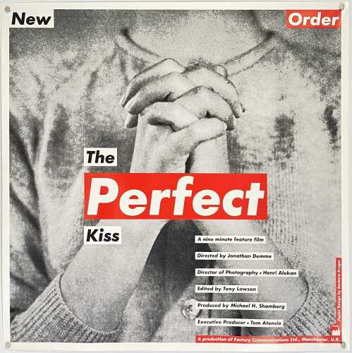NEW ORDER - ORIGINAL PERFECT KISS POSTER.