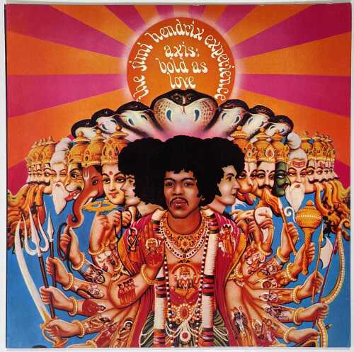 JIMI HENDRIX - AXIS: BOLD AS LOVE LP (COMPLETE ORIGINAL UK MONO PRESSING - TRACK 612003