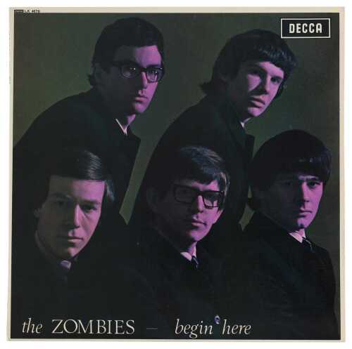 THE ZOMBIES - BEGIN HERE LP (UK MONO - DECCA - LK.4679)