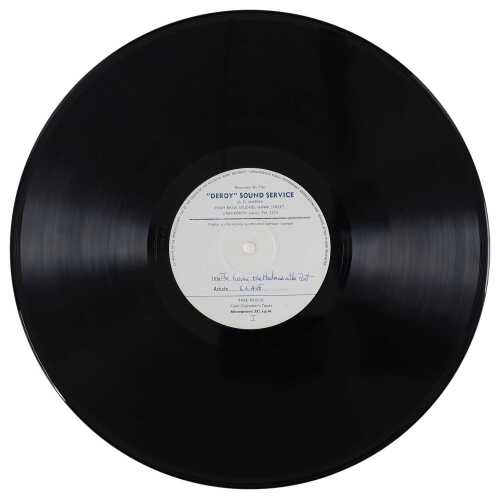 S.L.A.V.E - THE LOVER, THE MADMAN & THE POET LP (DEROY SOUND SERVICE PRIVATE PRESSING)