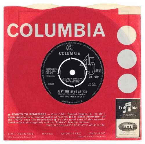 THE SOUTHERN SOUND - JUST THE SAME AS YOU 7" (DB 7982 - UK ORIGINAL PRESSING)