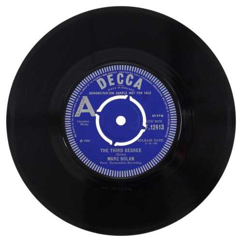 MARC BOLAN - THE THIRD DEGREE 7" (DEMO - F.12413)