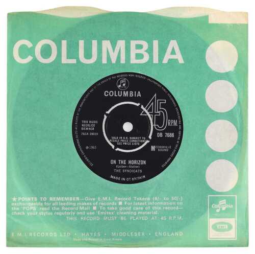 THE SYNDICATS - ON THE HORIZON 7" (DB 7686 - UK ORIGINAL)