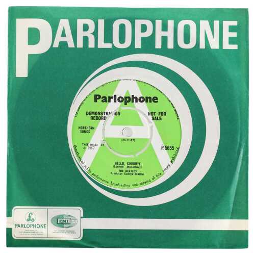 THE BEATLES - HELLO, GOODBYE 7" (R5655 - ORIGINAL UK DEMO COPY)