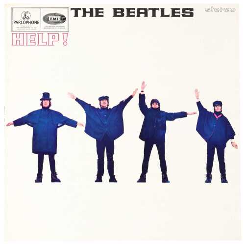 THE BEATLES - HELP! LP (ORIGINAL UK STEREO COPY - PARLOPHONE PCS 3071 - ARCHIVE COPY)