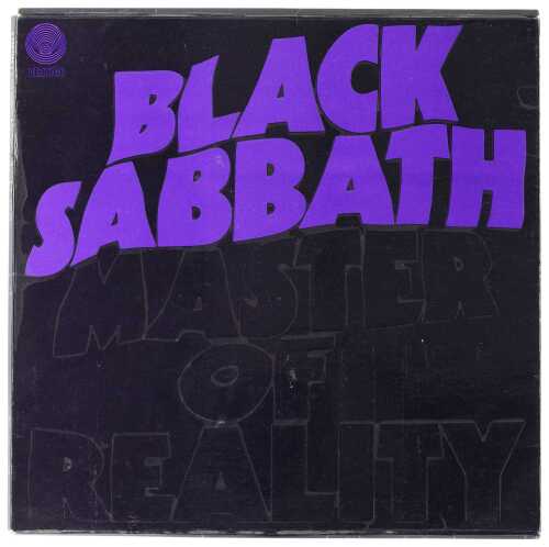 BLACK SABBATH - MASTER OF REALITY LP (ORIGINAL UK COPY COMPLETE WITH POSTER - VERTIGO 6360 050)