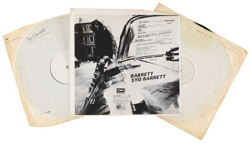 SYD BARRETT - BARRETT LP (ORIGINAL UK TEST PRESSING - SHSP 4007)